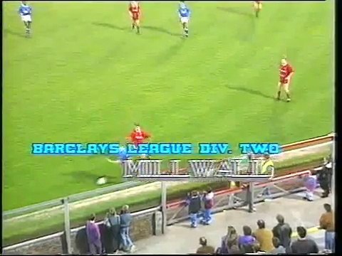 Millwall - Swindon Town 08-04-1992 Division Two