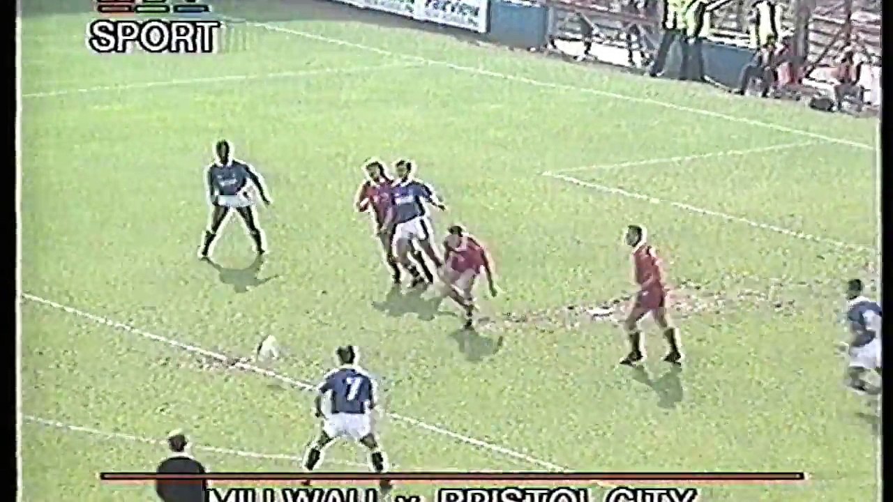 Millwall - Bristol City 11-04-1992 Division Two