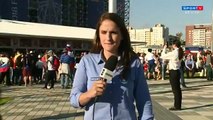 Brazilian reporter dodges man’s kiss during Live telecast