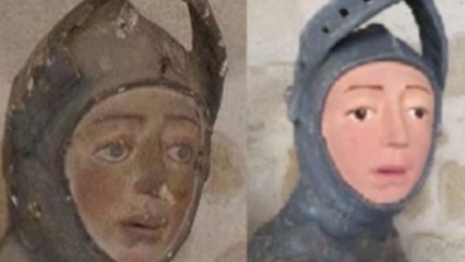 Restauración de talla en Estella desata polémica similar a la del "Ecce Homo"