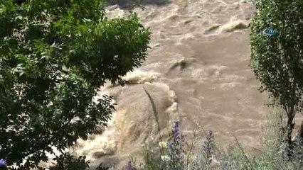Aşırı Yağmurlardan Kars Çayı Taştı