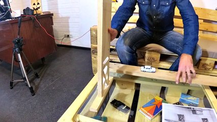 Полка из поддонов своими руками. Shelf from pallets