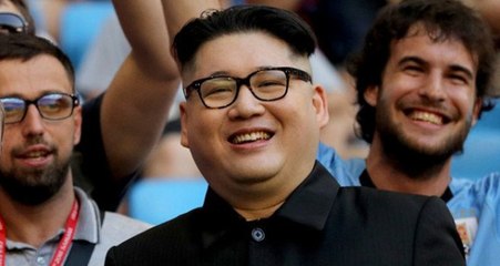 Kore Lideri Kim ve Rusya Başkanı Putin'in Benzeri Dünya Kupası'nda Kafaları Karıştırdı
