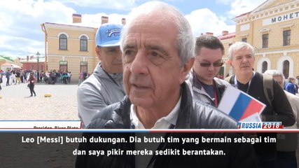 Messi Butuh Bantuan Dari Rekan-Rekannya di Argentina Kata Presiden River Plate