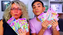 100 EUROS DE JEUX À GRATTER CHALLENGE AVEC MA MAMAN !! JustJonathan