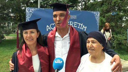 Anneleri destek oldu onlar hep okudu