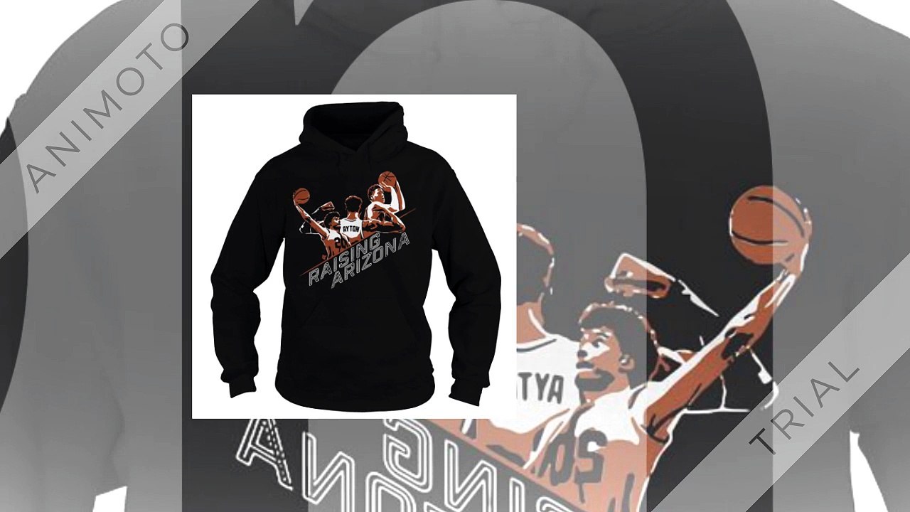Jackson Ayton and Booker Phoenix raising Arizona shirt