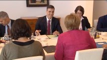 Sánchez se reúne con Merkel para tratar los temas del próximo Consejo Europeo