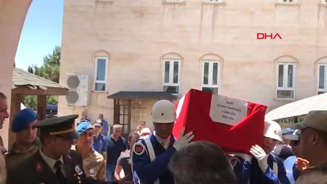 Adıyaman Şehit Uzman Çavuş Cevdet Canördek Son Yolculuğuna Uğurlandı 1