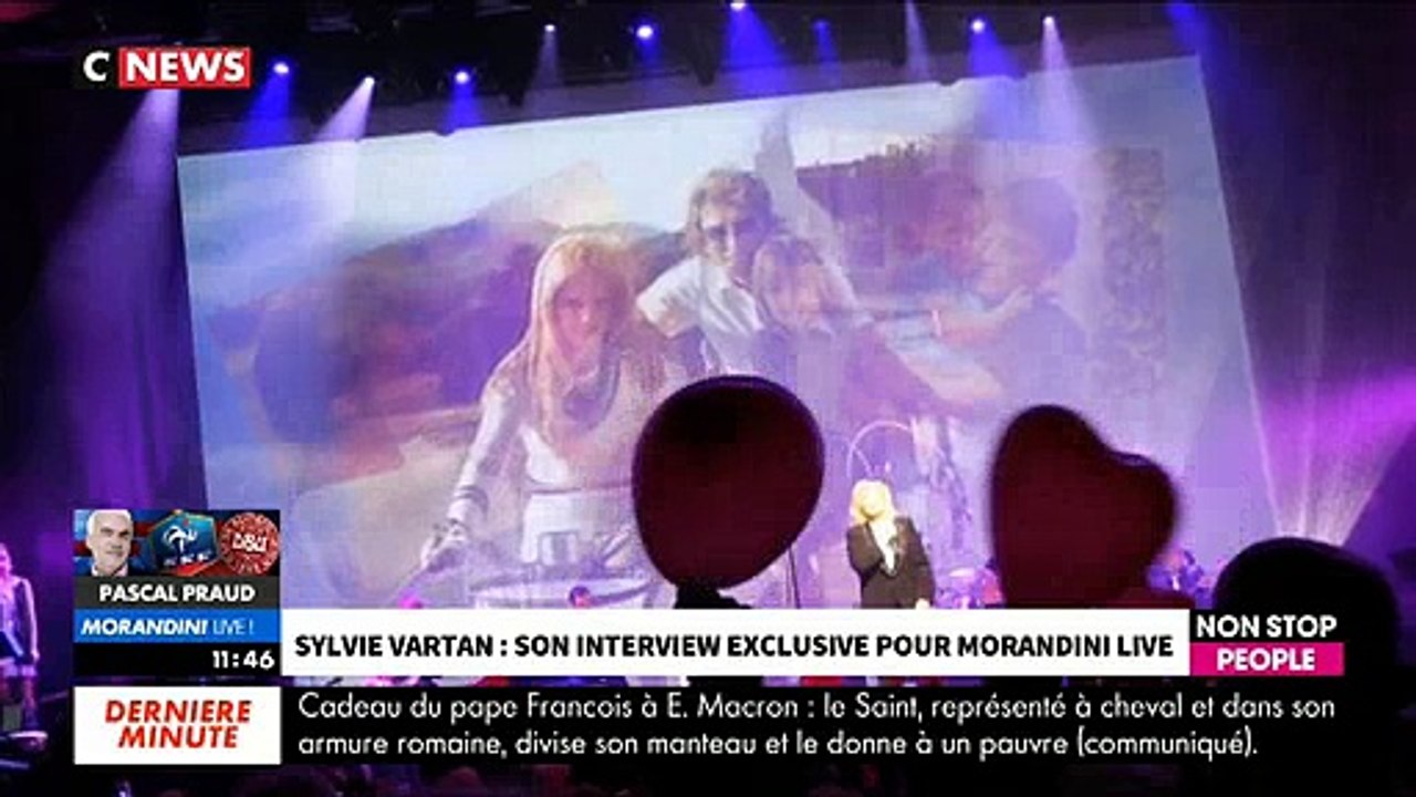 Découvrez l'interview intégrale de Sylvie Vartan donnée ce matin en exclusivité dans "Morandini Live" sur CNews et Non Stop People
