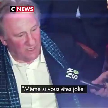 Gérard Depardieu: Je n'aime pas les journalistes. Je n'aime pas répondre aux questions, ça me gonfle! - VIDEO