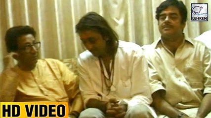Sanjay Dutt Meets Bal Thackeray | Watch video