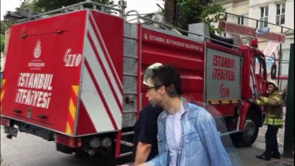 Mimar Sinan Üniversitesinde yangın paniği