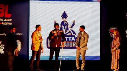 Super Boxing League | First time in Pakistan Aamir khan | Quetta Gladiators | Nadeem Mughal