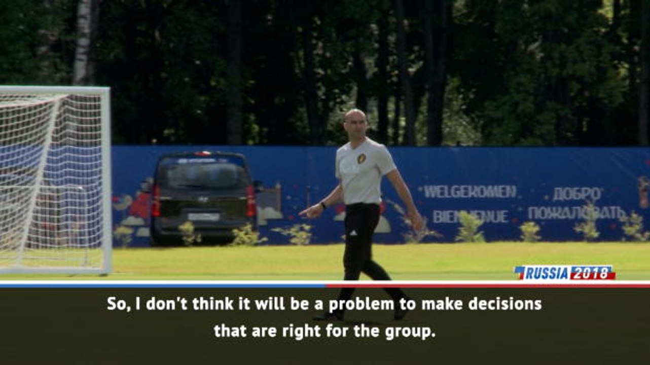 Martinez hints at wholesale Belgium changes for England clash