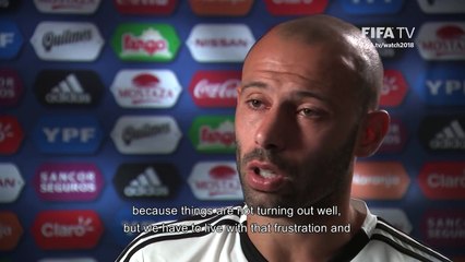 Javier Mascherano (Argentina) - Match 34 Preview - 2018 FIFA World Cup™