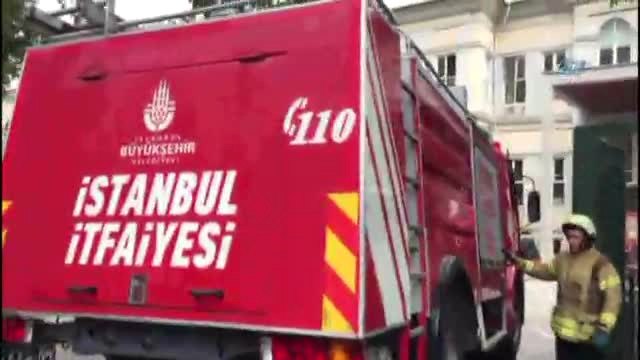 Mimar Sinan Üniversitesinde Yangın Paniği