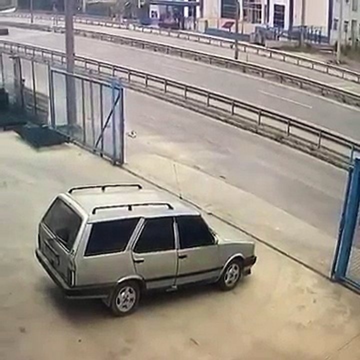 Otoyolda Erdoğan krizi