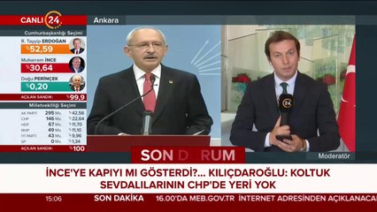Kemal Kılıçdaroğlu, Muharrem İnce'ye kapıyı gösterdi