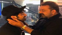 Sanju : Sanjay Dutt Shares LOVELY MOMENT with Ranbir Kapoor outside House। FilmiBeat