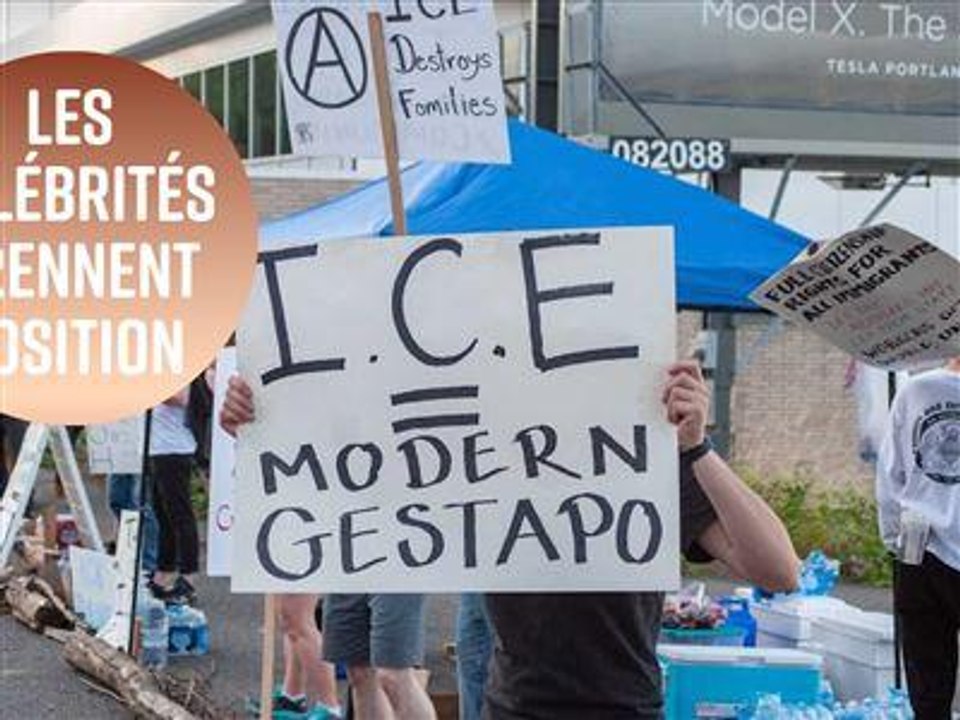 Les célébrités prennent position contre la crise des enfants migrants