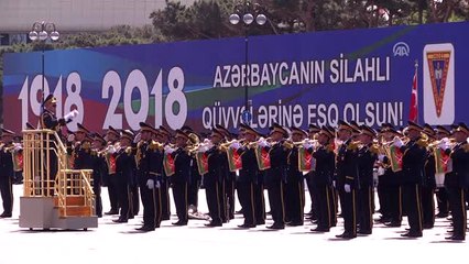 Azerbaycan Ordusunun 100. Kuruluş Yıl Dönümü Kutlanıyor