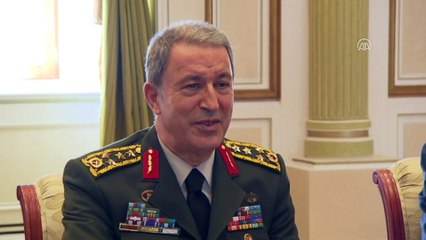 Bakan Canikli ve Orgeneral Akar Azerbaycan'da - BAKÜ