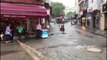 Edirne'de sağanak yağış başladı