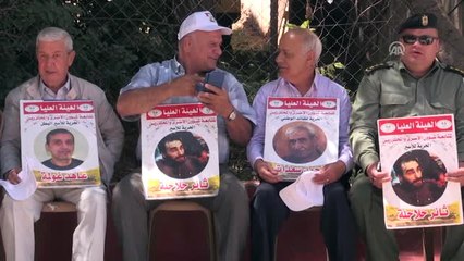 İsrail Hapishanelerindeki Filistinli Tutuklulara Destek Gösterisi