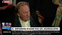 Gérard Depardieu s'emporte contre les journalistes - ZAPPING ACTU DU 26/06/2018