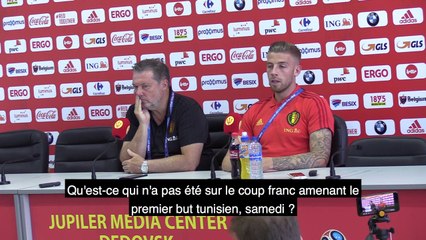 Alderweireld: "Jamais dans ma carrière, je n'ai commencé un match à 70%"