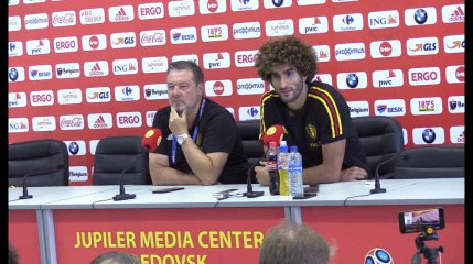 Fellaini: "Si on est champion du monde, beaucoup de Diables vont arrêter"