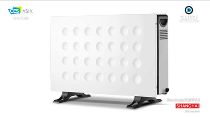 la minute CES Asia S03E02 : Heatzy Rocket, le radiateur mobile connecté à moins de 100 euros