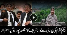 Begum Kulsoom's ailment fulfilled Nawaz's goal: Aitzaz