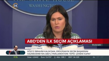 ABD'den ilk seçim açıklaması