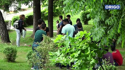 Így árasztják el a bosnyák várost a verekedő migránsok