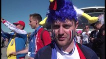 Mondial 2018: Les supporters français à Moscou