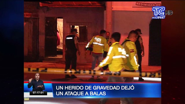 Un herido de gravedad dejó un ataque a balas en el sur de Guayaquil