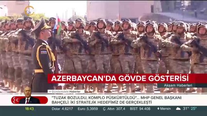Azerbaycan'dan gövde gösterisi