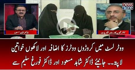 Voter List Main Croron Ka Izafa Aur Lakhon Khawateen Lapata...