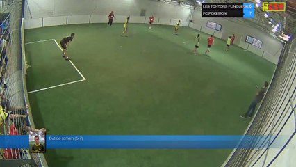 But de romain  (5-7) - LES TONTONS FLINGUEURS Vs FC POKEMON - 25/06/18 21:00 - LIGUE 2
