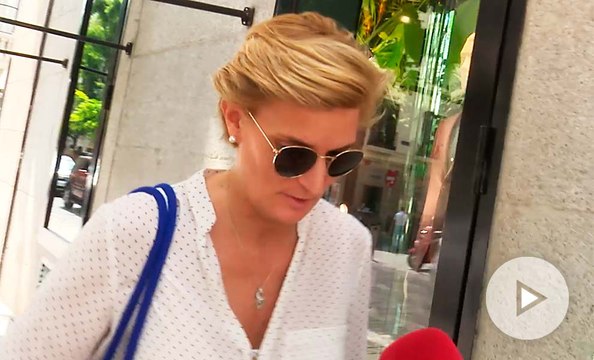Primeras palabras de María Zurita tras recibir el alta médica de su bebé