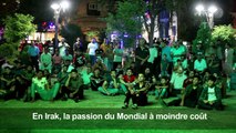 En Irak, la passion du Mondial à moindre coût