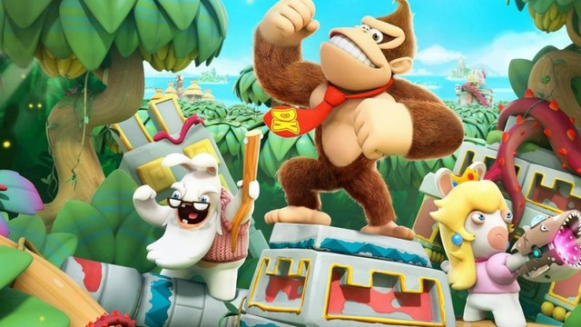 Mario + The Lapins Crétins Kingdom Battle Donkey Kong Adventure - Trailer de lancement