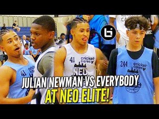 Julian Newman VS EVERYBODY at NEO Youth Elite! Camp Highlights!