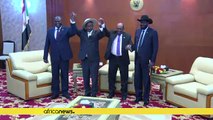 South Sudan: Kiir says war must end, Machar says 'came to look for peace' in Khartoum talks