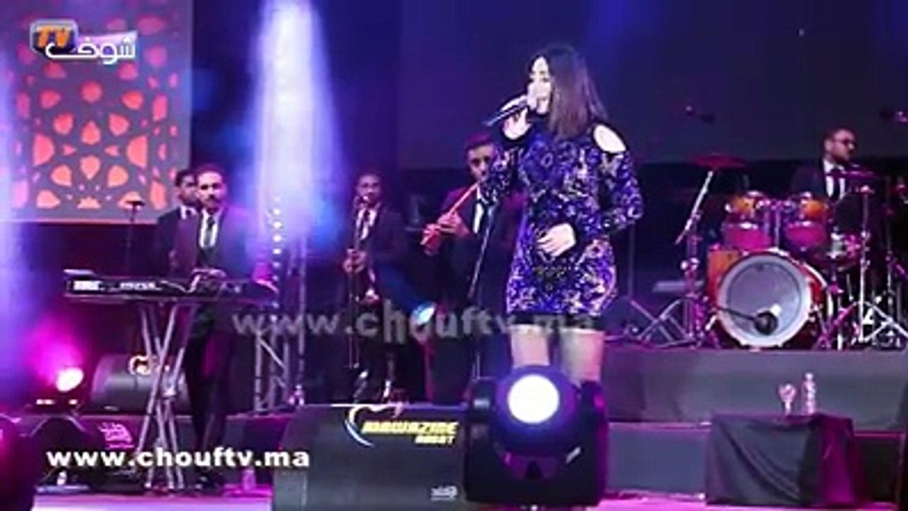 رائعة بوسي الشهيرة " أه يا دنيا" بمهرجان موازين..و تفاعل كبير لجمهور منصة النهضة