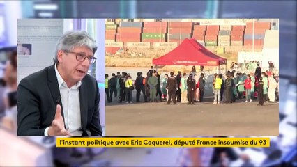 Éric Coquerel : « Emmanuel Macron devient curé du pape »