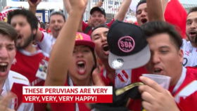 Vibrant Peruvians party in Sochi