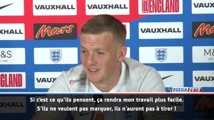 Angleterre - Pickford : "Si la Belgique ne veut pas marquer, tant mieux pour moi !"
